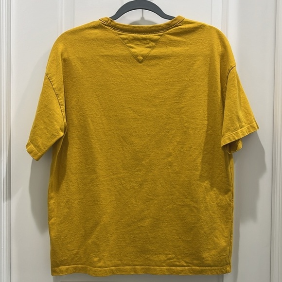 Tommy Hilfiger Tommy Jeans Yellow T-Shirt Unisex Sz M - Picture 7 of 7